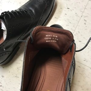 Cole haan black dress shoes